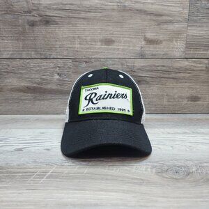 Tacoma Rainiers 1995 Hat Cap Adjustable StrapBack Trucker Meshback Curved Brim